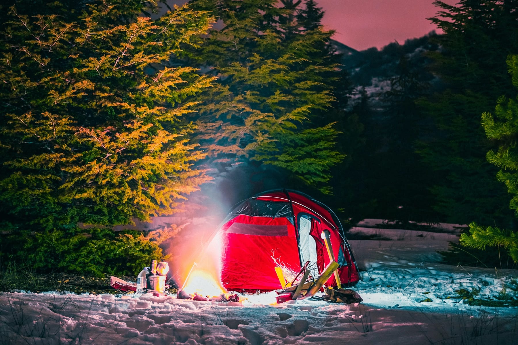 Winter camping for beginners