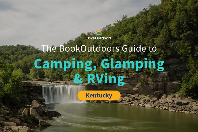 Image of Kentucky waterfalls to convey the best camping in Kentucky