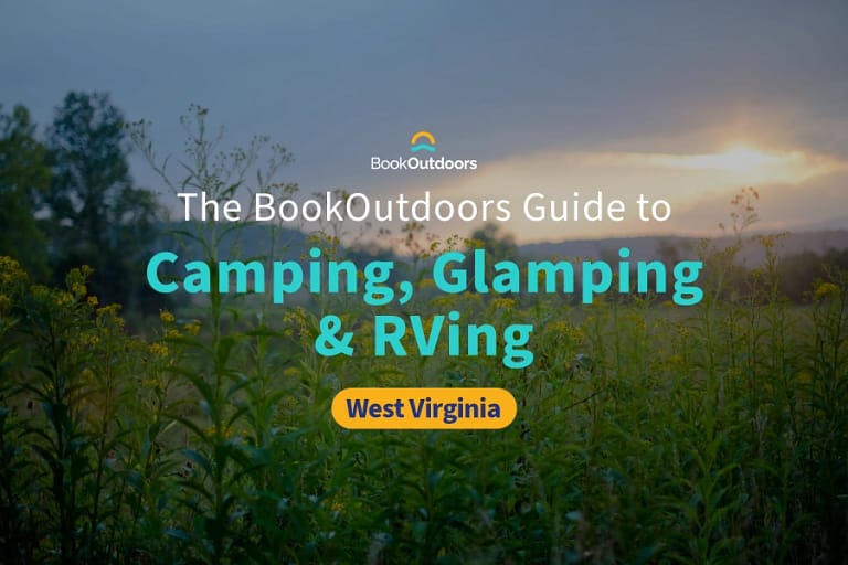 Image of West Virginia meadow to convey the best camping in West Virginia