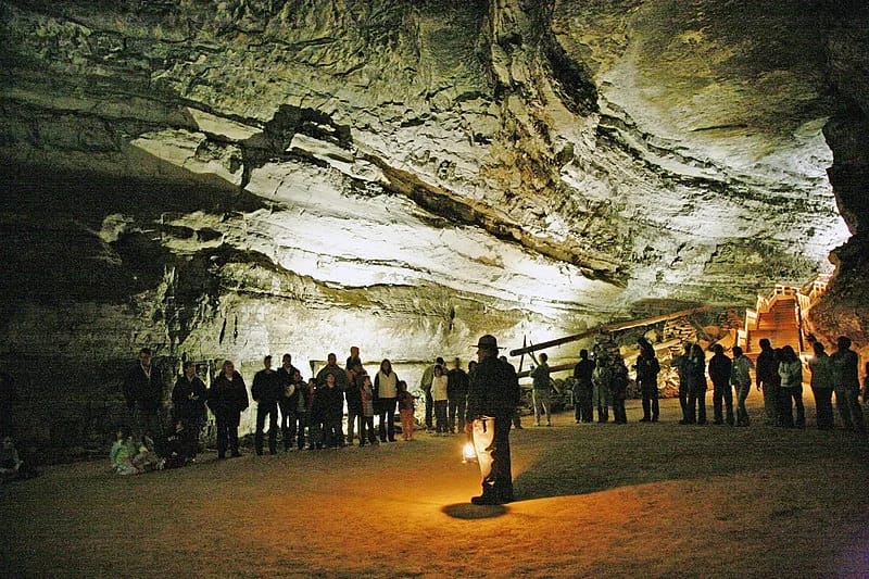 image of mammoth cave national park to convey the best camping in kentucky