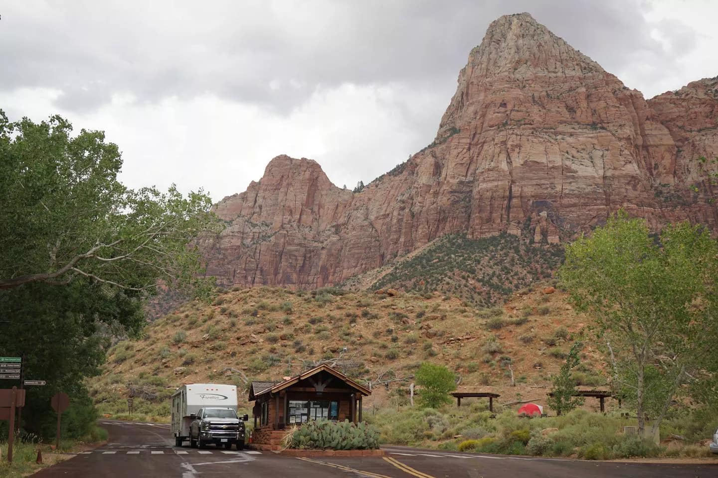 Watchman Campground in Utah
