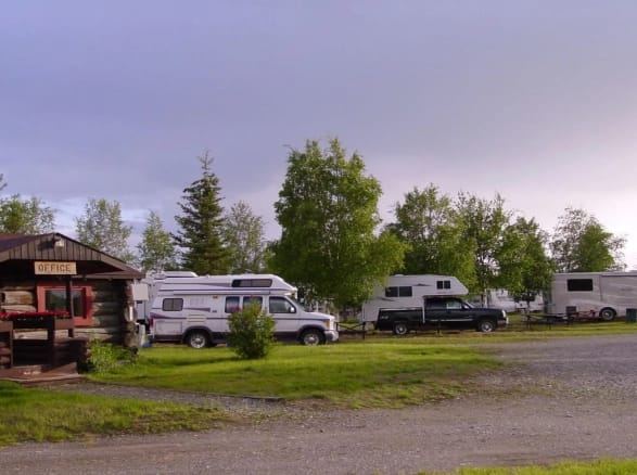 Image of Nenana RV Park Campground to convey the best camping in Alaska